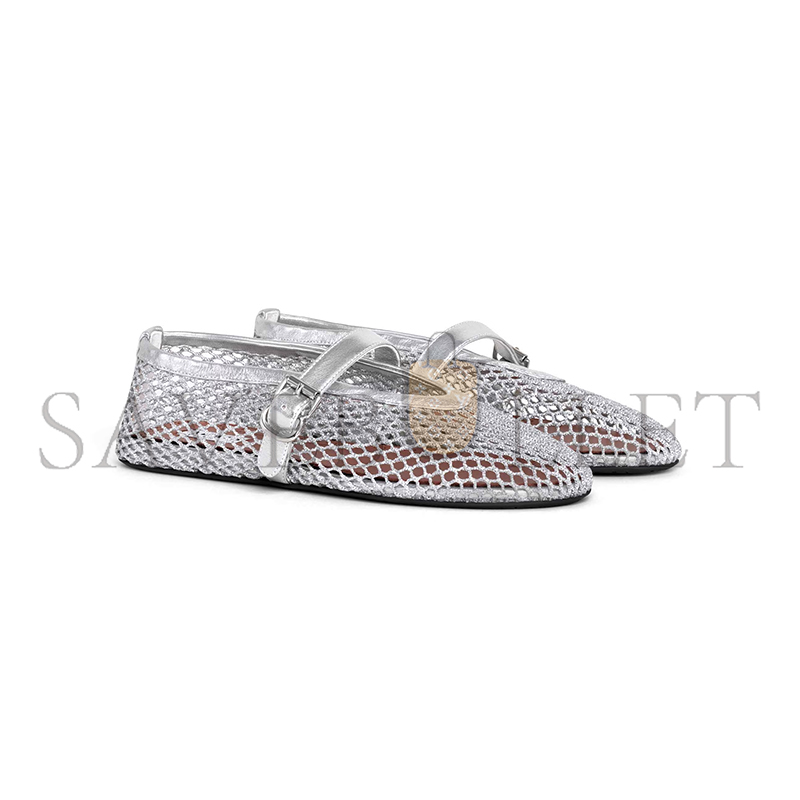A1a1a BALLET FLATS IN LAMINATED FISHNET AA3A029TK028 - 090